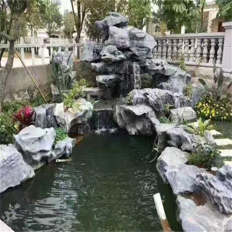 济南庭院鱼池改造过滤